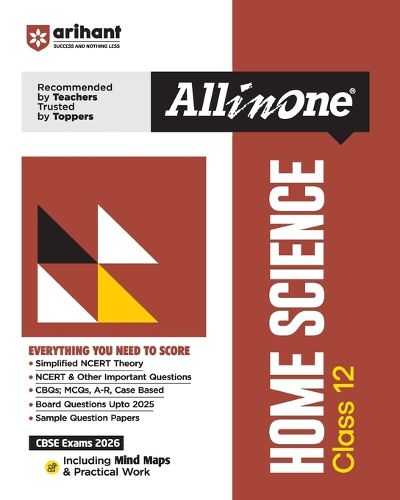 Cover image for All in One Cbse Home Science Cbse Class 12 (Editionxii)