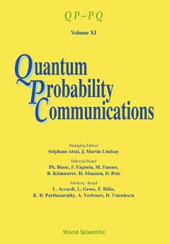 Cover image for Quantum Probability Communications: Qp-pq - Volume Xii