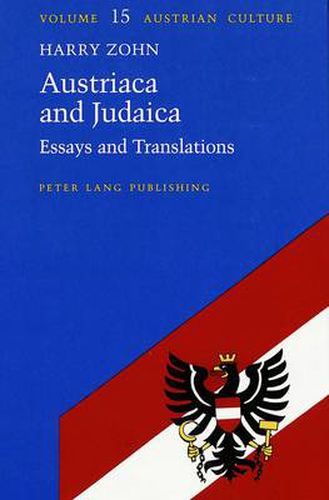 Cover image for Austriaca and Judaica: Essays and Translations