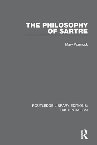 Cover image for The Philosophy of Sartre