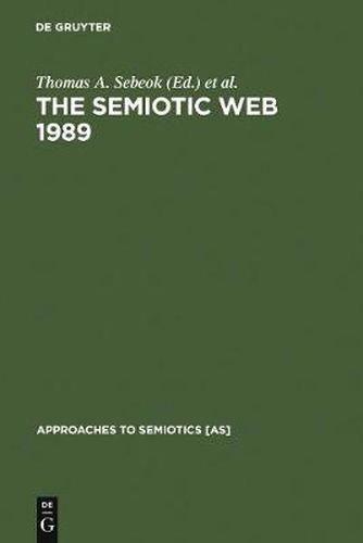 Cover image for The Semiotic Web 1989