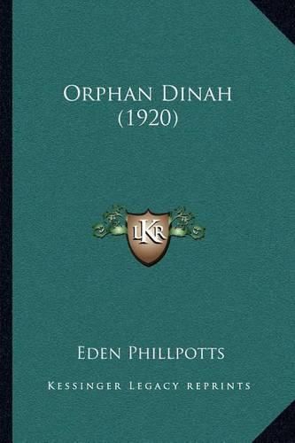 Cover image for Orphan Dinah (1920)