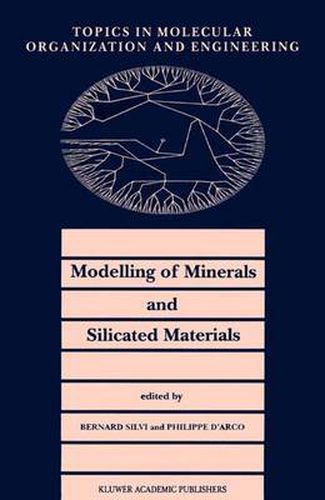 Cover image for Modelling of Minerals and Silicated Materials