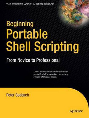 Cover image for Beginning Portable Shell Scripting: From Novice to Professional