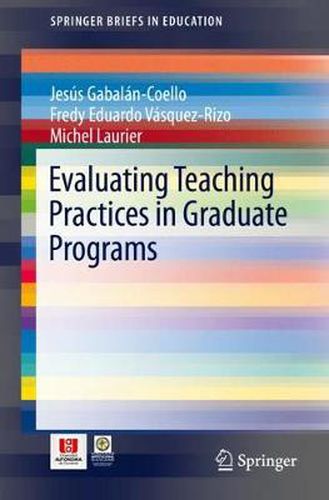 Cover image for Evaluating Teaching Practices in Graduate Programs