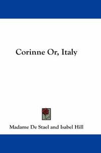 Cover image for Corinne Or, Italy