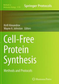 Cover image for Cell-Free Protein Synthesis: Methods and Protocols