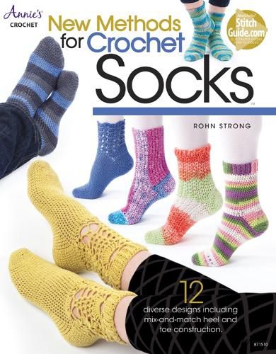 New Methods for Crochet Socks: 12 Diverse Designs
