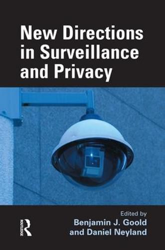 Cover image for New Directions in Surveillance and Privacy