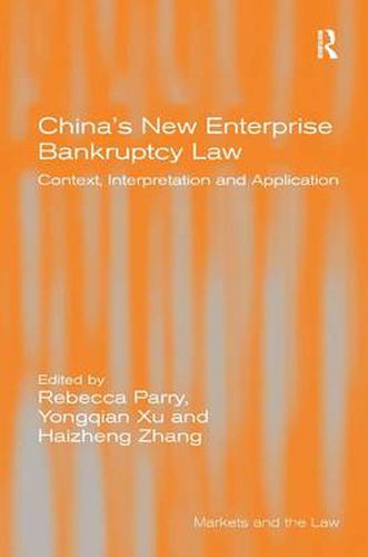 Cover image for China's New Enterprise Bankruptcy Law: Context, Interpretation and Application