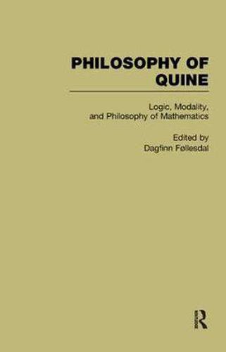 Cover image for Logic: Philosophy of Quine