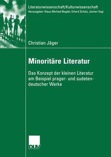 Cover image for Minoritare Literatur