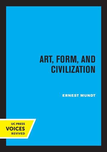 Cover image for Art, Form, and Civilization