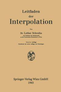 Cover image for Leitfaden Der Interpolation