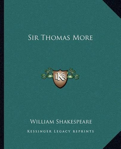 Sir Thomas More