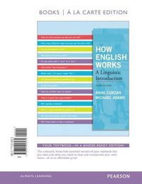 Cover image for How English Works: A Linguistic Introduction