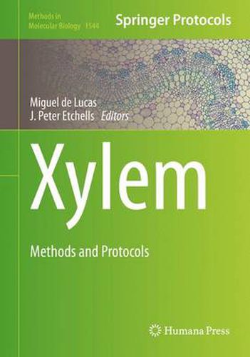 Xylem: Methods and Protocols