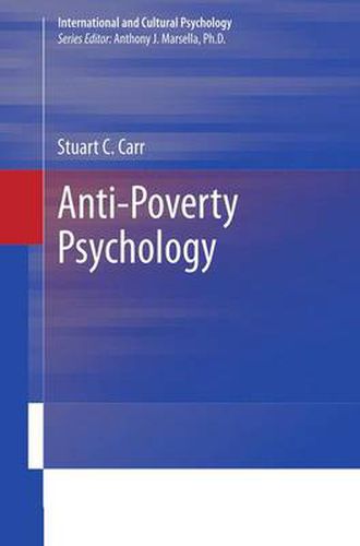 Cover image for Anti-Poverty Psychology