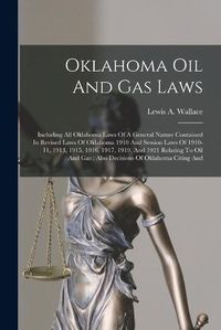 Cover image for Oklahoma Oil And Gas Laws