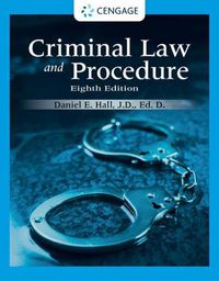 Cover image for Criminal Law and Procedure