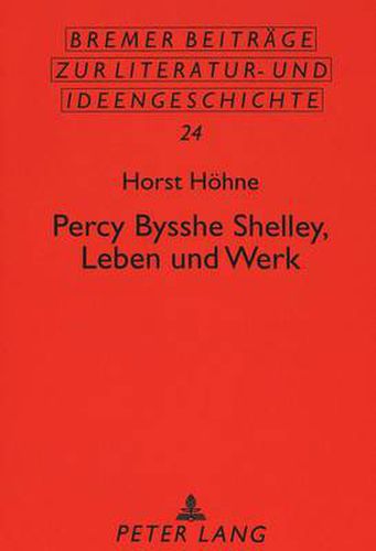 Cover image for Percy Bysshe Shelley, Leben Und Werk