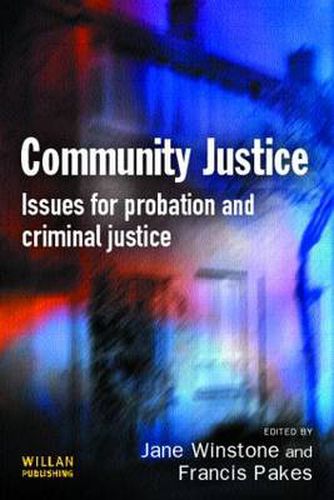 Cover image for Community Justice