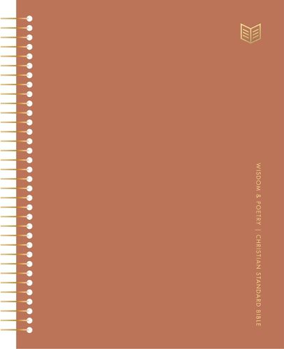 Cover image for CSB She Reads Truth Spiral Bound Notetaking Bible, Wisdom & Poetry, Hardcover
