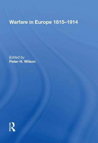 Cover image for Warfare in Europe 1815 1914