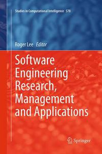 Cover image for Software Engineering Research, Management and Applications