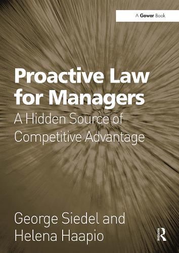 Cover image for Proactive Law for Managers