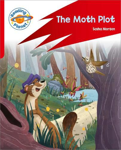 Cover image for Reading Planet: Rocket Phonics - Target Practice - The Moth Plot - Red B