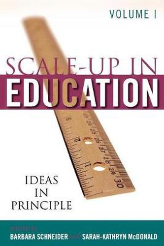 Cover image for Scale-Up in Education: Ideas in Principle