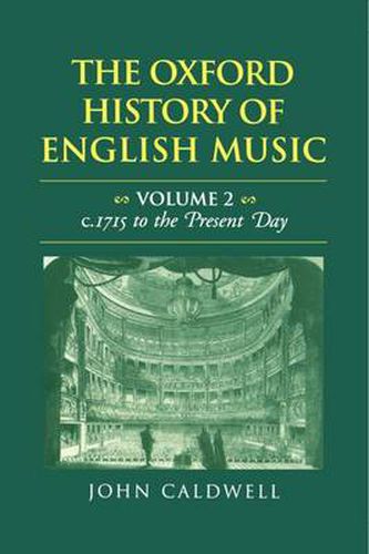 Cover image for The Oxford History of English Music