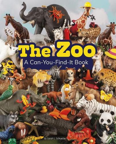 Cover image for The Zoo: A Can-You-Find-It Book
