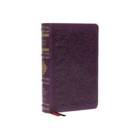 Cover image for NKJV, Personal Size Reference Bible, Sovereign Collection, Leathersoft, Purple, Red Letter, Comfort Print: Holy Bible, New King James Version