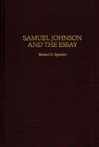 Samuel Johnson and the Essay