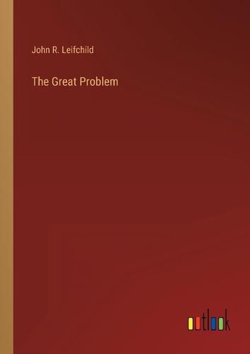 Cover image for The Great Problem