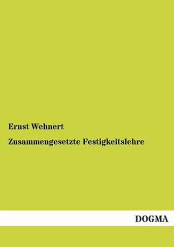 Cover image for Zusammengesetzte Festigkeitslehre