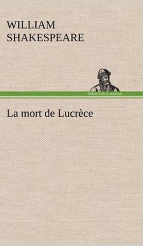 La mort de Lucrece