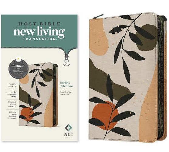Cover image for NLT Thinline Reference Zipper Bible, Filament Enabled Editio