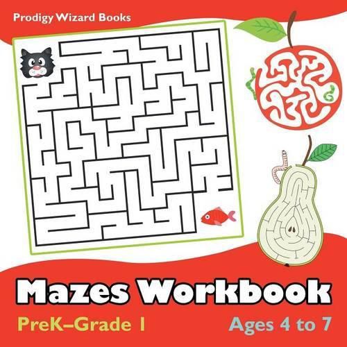 Cover image for Mazes Workbook PreK-Grade 1 - Ages 4 to 7