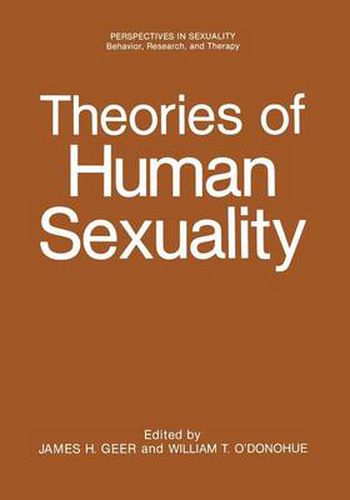 Cover image for Theories of Human Sexuality