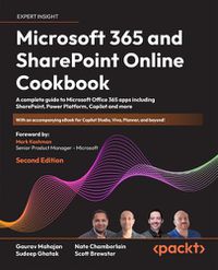 Cover image for Microsoft 365 and SharePoint Online Cookbook