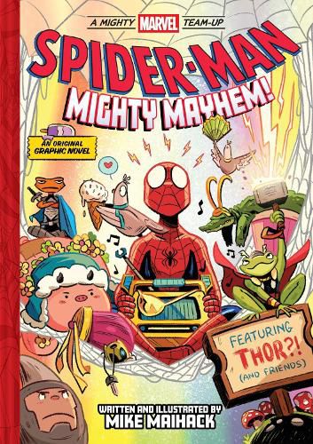 Cover image for Spider-Man: Mighty Mayhem! (A Mighty Marvel Team-Up)