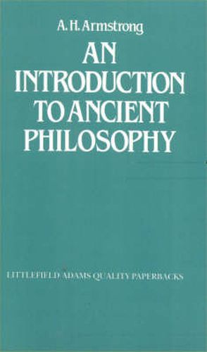 Cover image for An Introduction to Ancient Philosophy