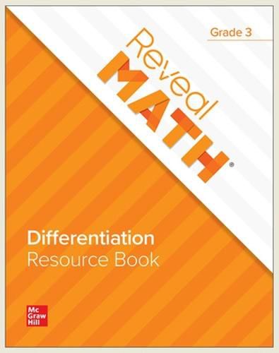 Cover image for Reveal Math Differentiation Resource Book, Grade 3