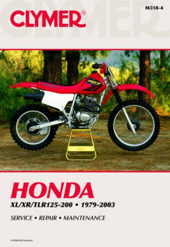 Cover image for Clymer Honda Xl/Xr/Tlr125-200 1979-2003