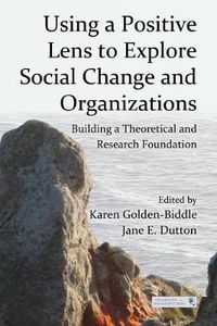 Cover image for Using a Positive Lens to Explore Social Change and Organizations: Building a Theoretical and Research Foundation