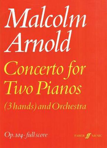 Cover image for Concerto for Two Pianos (3 hands)