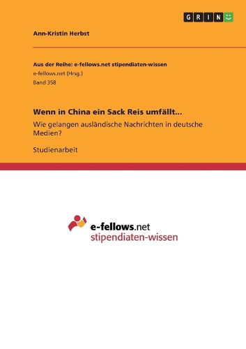 Cover image for Wenn in China ein Sack Reis umfallt...